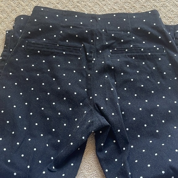 Old Navy Black and White Polka Dot Pants - Picture 5 of 5